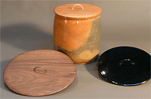 mizusashi futa with lids MD01